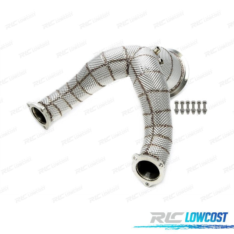 Supresor Downpipe AUDI A4 S4 8W B9 16-19 Protección Térmica