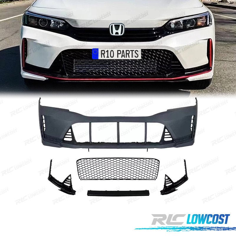 Paragolpes Delantero Honda Civic 21- LOOK TYPE R | TDH Performance
