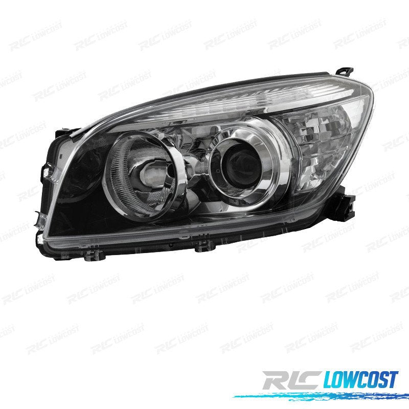 FARO IZQ PARA Toyota Rav-4 06-08 Negro