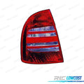 Piloto IZQ PARA Skoda Superb 02-08 ROJO