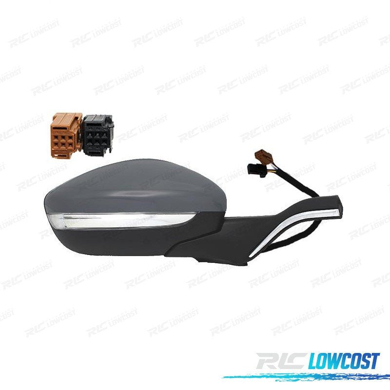 Espejo Completo Derecho Peugeot 208 12-19 Intermitente | TDH Performance