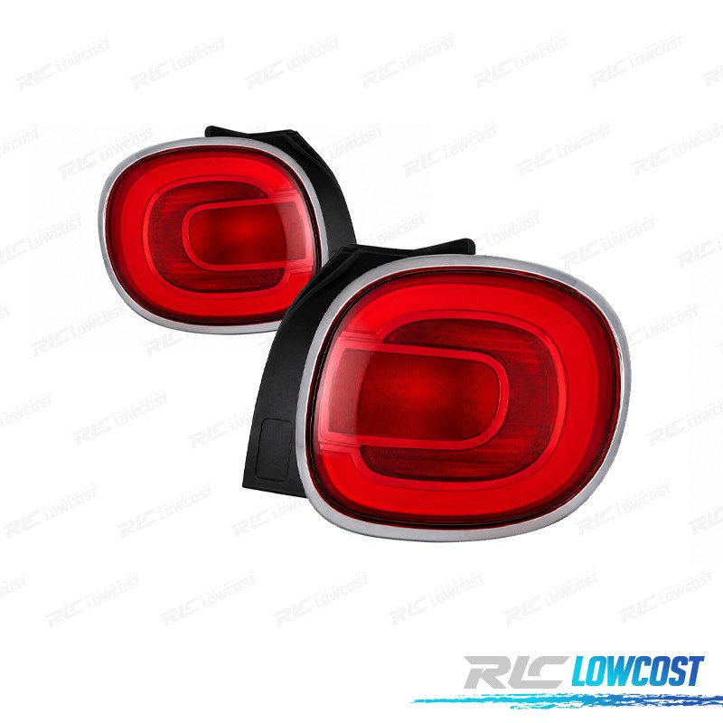 Pilotos FIAT 500L 12- ROJO
