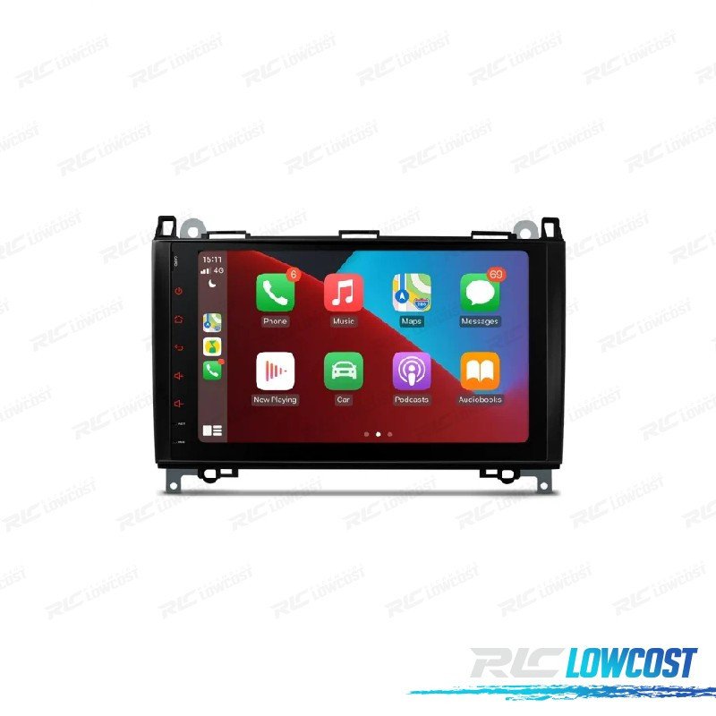 Radio GPS Android 10 PARA Mercedes A B VITO Viano Sprinter 9"