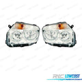 Faros PARA Dacia Duster 10- Fondo Cromo | TDH Performance