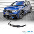 Spoiler LIP Volkswagen VW Tiguan 16-24 LOOK R Negro Brillo | TDH Performance