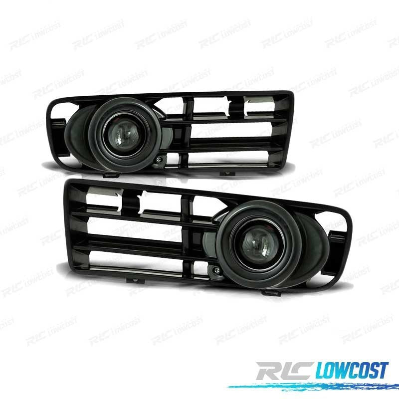 Faros Antiniebla Volkswagen VW GOLF 4 Negro + Rejilla