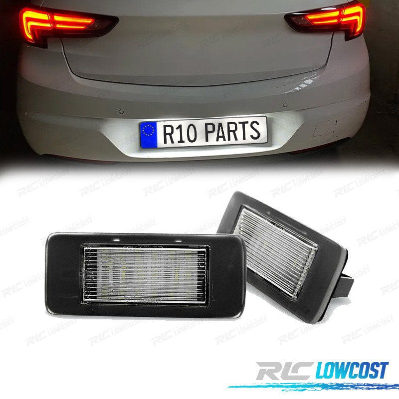 Luces DE Matrícula LED PARA OPEL Astra J Caravan OPEL Zafira 10-16 | TDH Performance