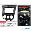 Marco Negro Brillo Radio 2-din PARA Mazda RX-8 08-11