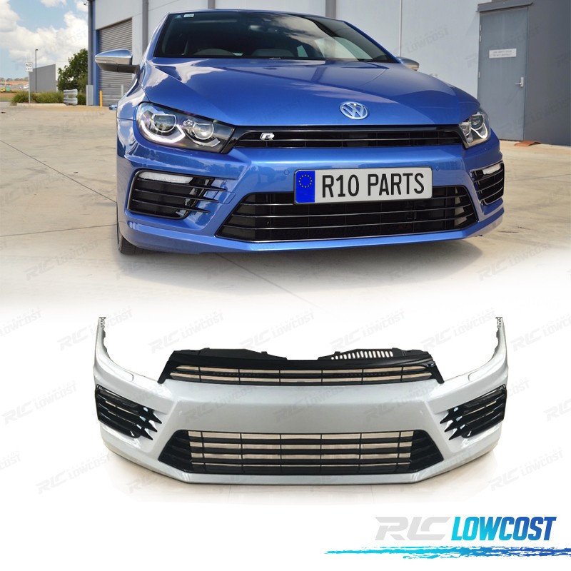 Paragolpes Delantero Volkswagen VW Scirocco 08-17 LOOK R II | TDH Performance