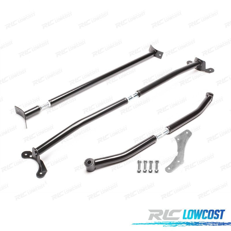 KIT Barras Estabilizadoras Ajustables Volkswagen VW POLO 6N 94-01 Negro