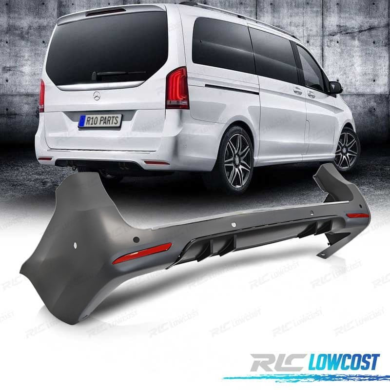 Paragolpes Trasero Mercedes VITO W447 14-19 LOOK AMG PDC | TDH Performance