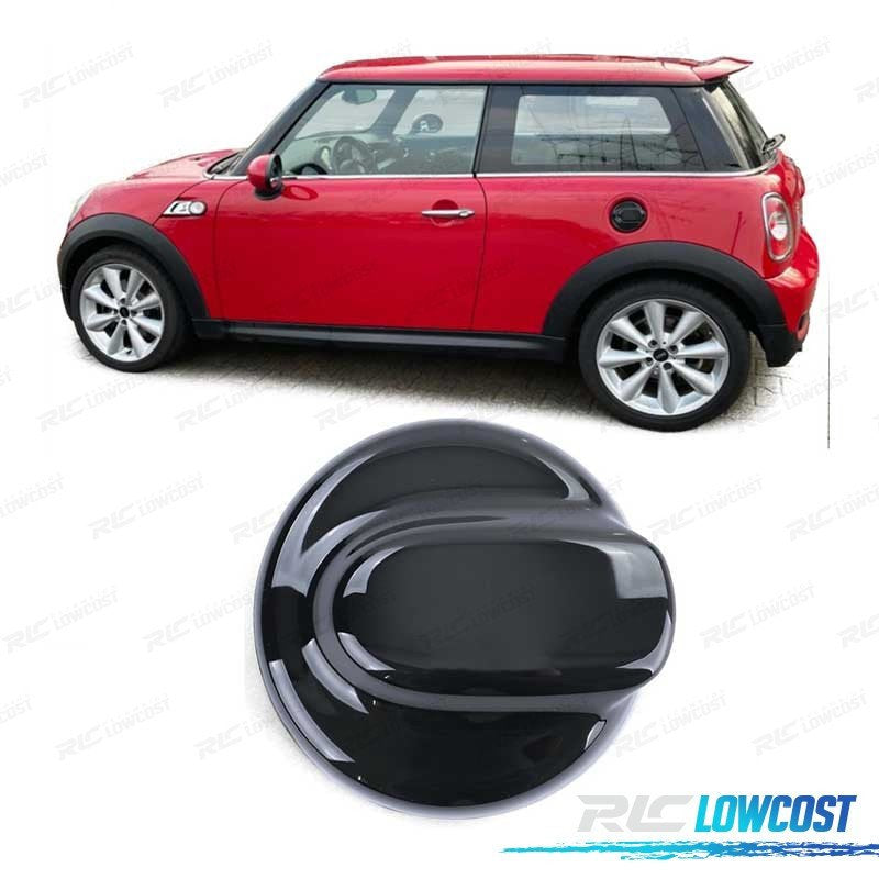 TAPA Deposito MINI R55 R56 R57 06-13 Negro Brillo