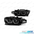 Faros BMW F30 F31 11-15 Xenon LUZ Diurna LED Negro | TDH Performance