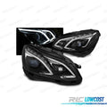 Faros Mercedes W212 13-16 TRU DRL Negros