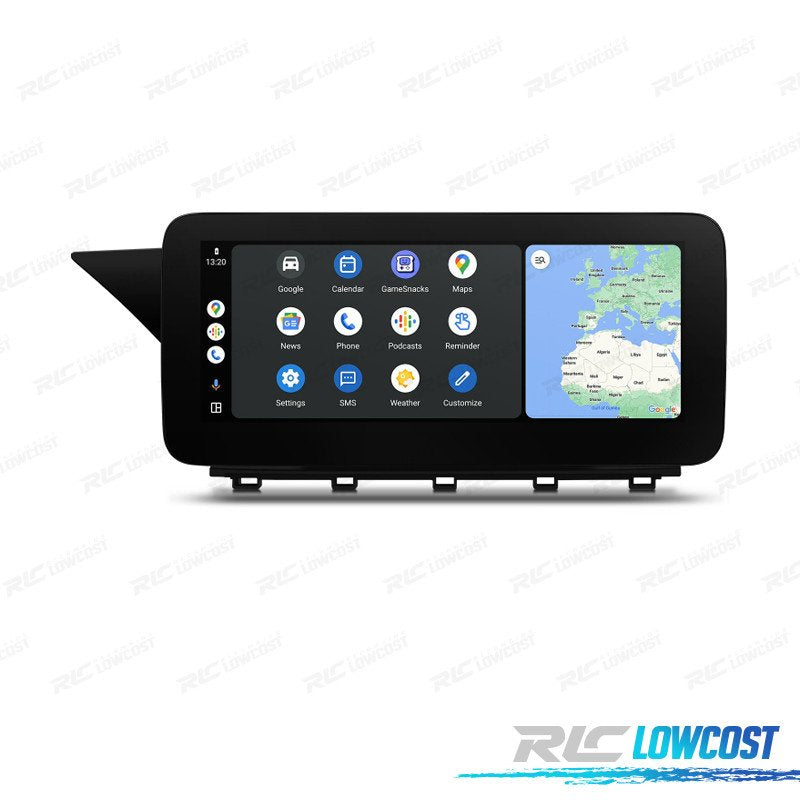 Radio GPS Android 14 Mercedes GLK X204 08-12