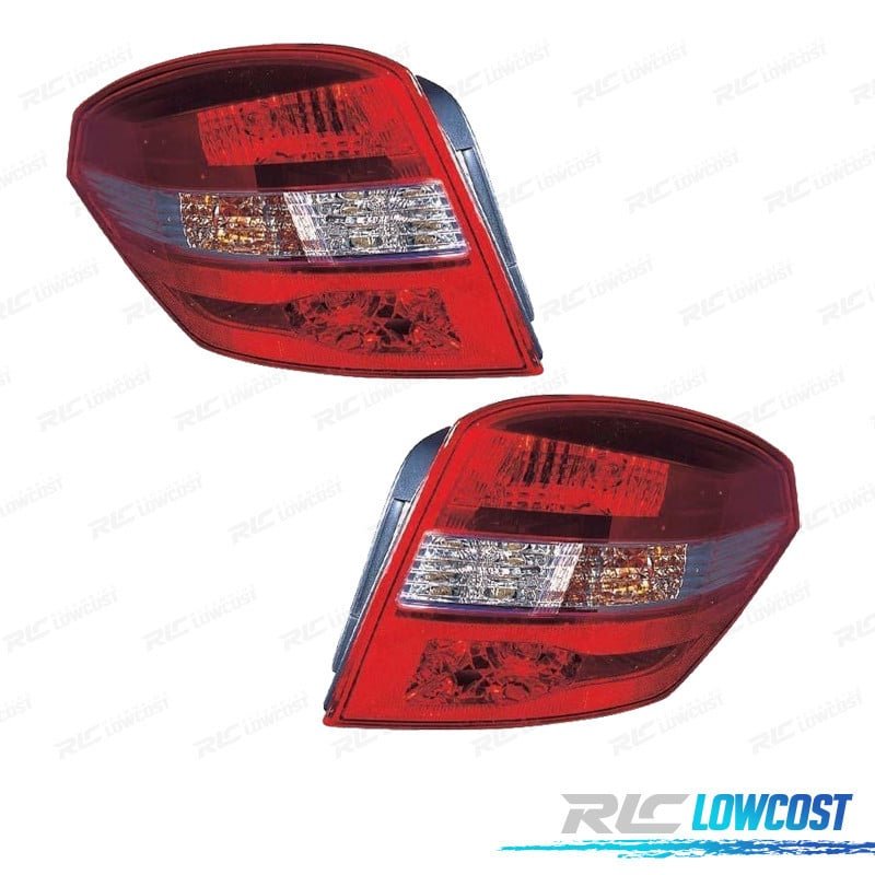 Pilotos Renault Laguna III Grandtour 07-11 Blanco ROJO