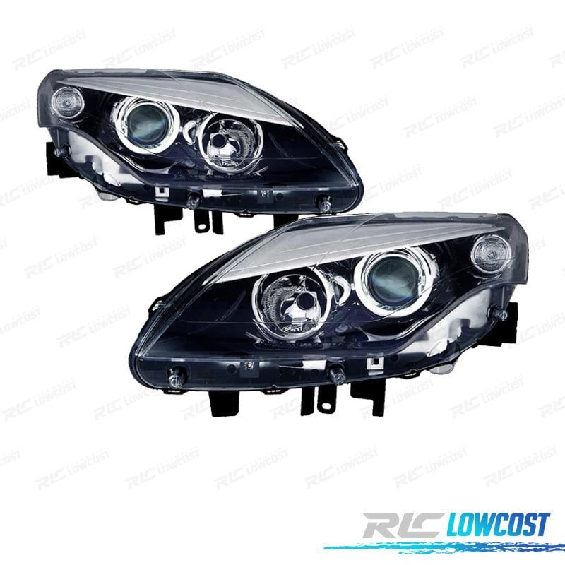 Faros PARA Renault Laguna III 11- Fondo Negro | TDH Performance