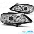 Faros OPEL Astra G 97-04 OJOS Angel Fondo Cromo | TDH Performance