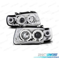 Faros Volkswagen VW POLO 6N 94-99 OJOS Angel Fondo Cromo MAN. | TDH Performance