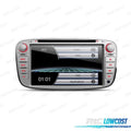 Radio Navegador 7" PARA FORD Redonda Color GRIS USB GPS Tactil HD