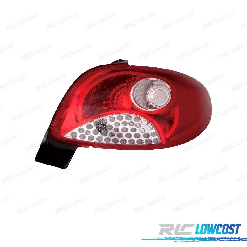 Piloto DCH PARA Peugeot 206 PLUS 09- Blanco ROJO