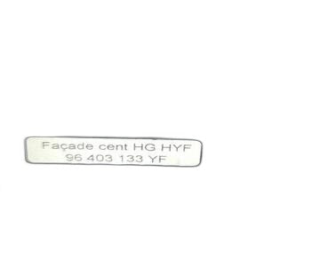 Warning 96403133yf de Peugeot 206 sw (2e/k)