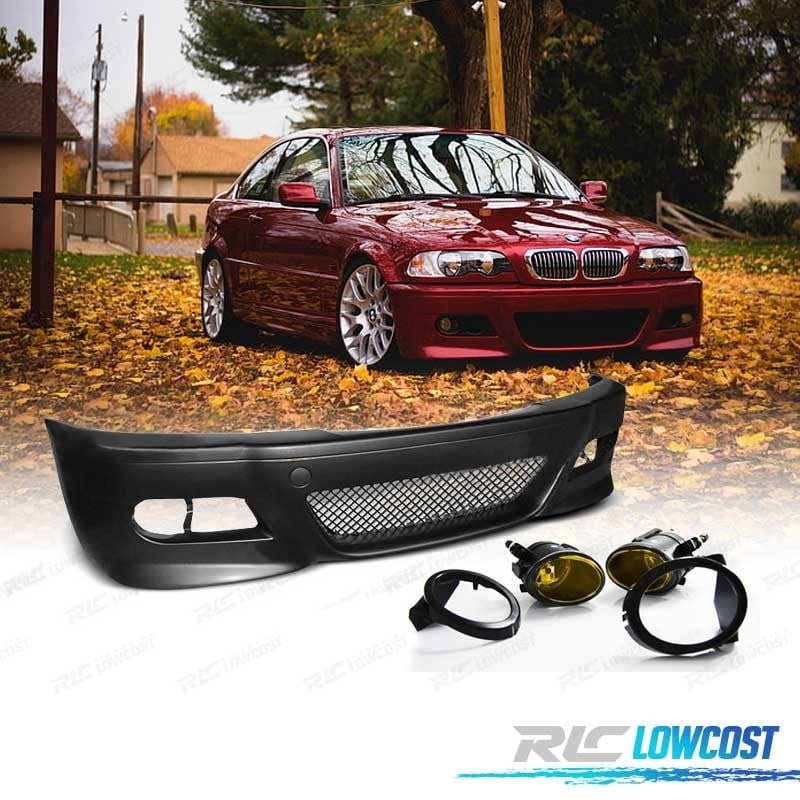 Paragolpes Delantero BMW E46 99-05 LOOK M3 + Nieblas Amarillos | TDH Performance