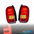 Pilotos Dacia Duster 10-13 Light BAR LED ROJO Cromo | TDH Performance