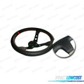 Volante Invertido LOOK OMP PIEL Sintetica Negro Brazos Negros Ribete ROJO | TDH Performance