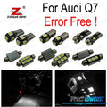 KIT 25 Bombillas LED Interior AUDI Q7 4L 2005-2014 | TDH Performance