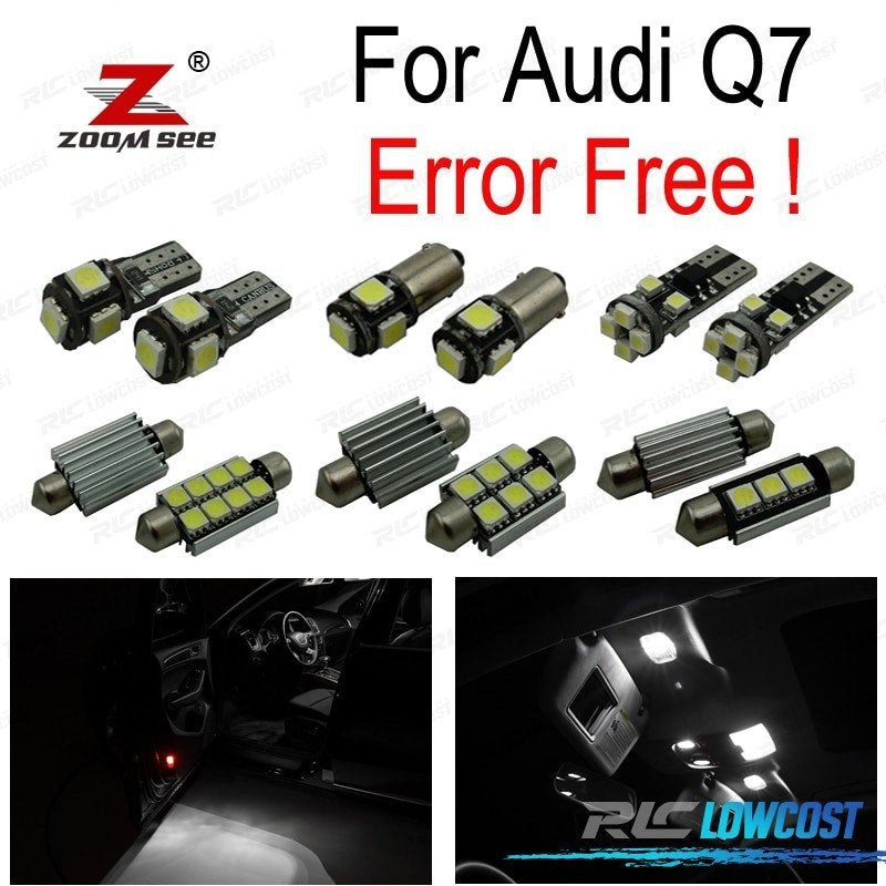 KIT 25 Bombillas LED Interior AUDI Q7 4L 2005-2014 | TDH Performance