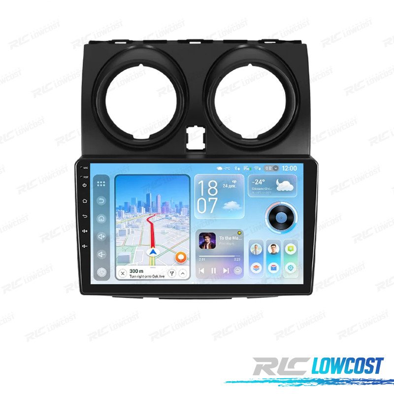 Radio GPS Android 13 Nissan Qashqai 06-18