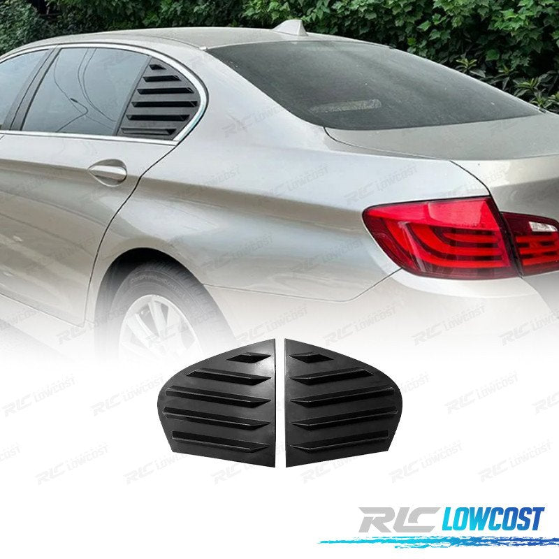 Cubre Cristales Lateral BMW F10 10-16 Negro Brillo