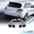 Colas Escape Porsche Cayenne 17- LOOK GTS Silver MATE | TDH Performance