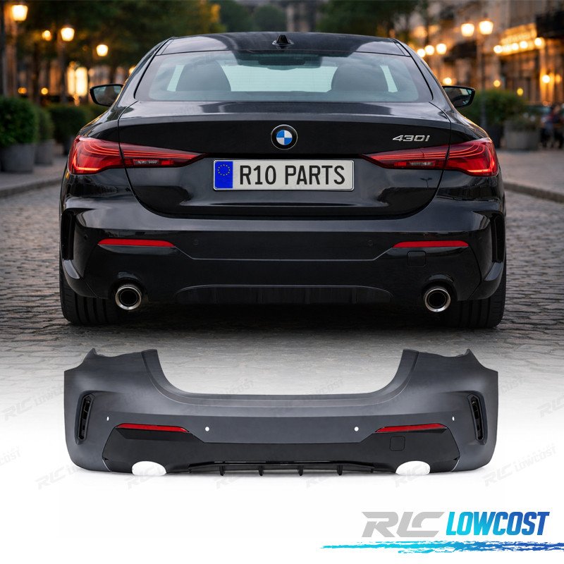 Paragolpes Trasero BMW G22 G23 20- LOOK M PDC | TDH Performance