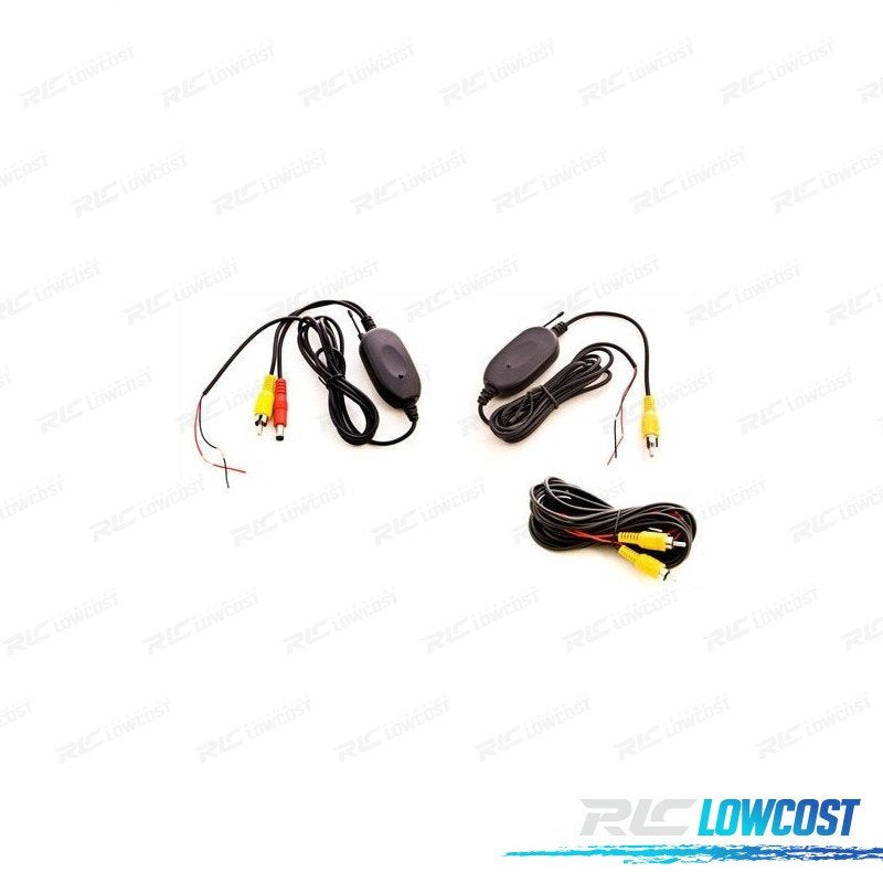 Emisor + Receptor Wireless Cámara Trasera POR RCA
