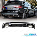 Difusor AUDI A3 Sportback 16- LOOK RS3 + Colas Escape | TDH Performance