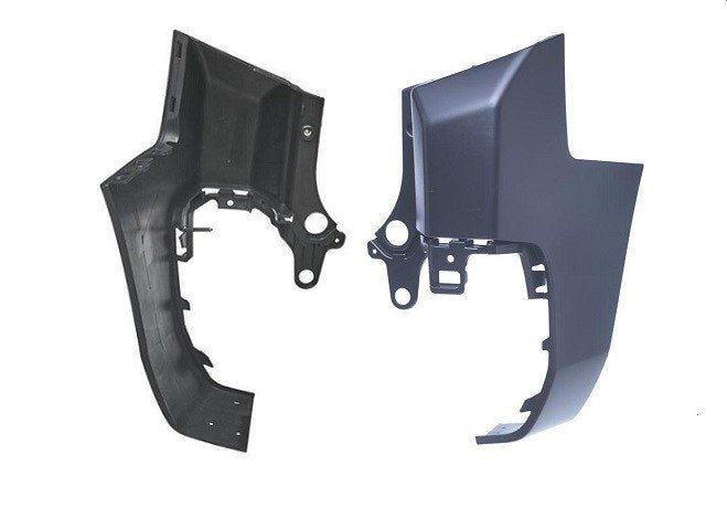 Punta parachoques trasera derecha imprimada 1p [Corta] C Citroen BERLINGO