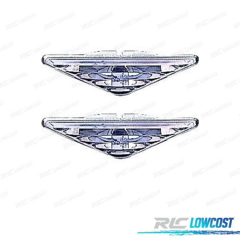 Intermitentes Laterales FORD Focus 98-04 Mondeo 00-07 Cristal Claro Cromo | TDH Performance