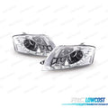 Faros AUDI TT 98-05 LUZ Diurna LED Fondo Cromo | TDH Performance
