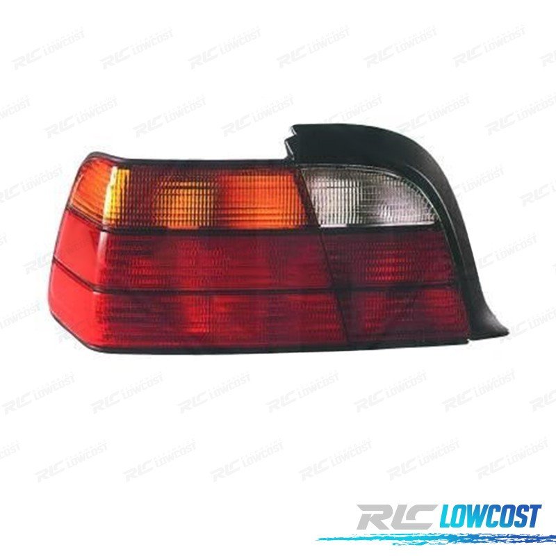 Piloto IZQ BMW E36 91-99 Coupe ROJO Blanco Ambar