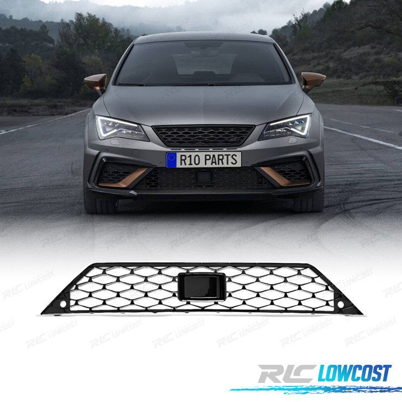Rejilla Inferior SEAT LEON Cupra R 17-20 Negro