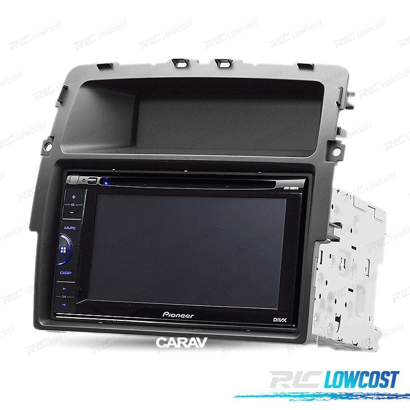 Marco Negro Radio 2-din PARA OPEL Vivaro Nissan Primastar Renault Trafic II SIN Ordenador DE A Bordo