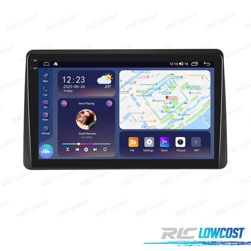 Radio GPS Android 13 Dacia Duster 10-17