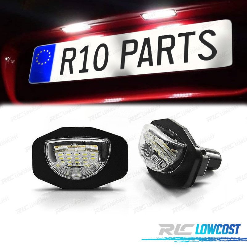 Luces Matrícula Toyota Alphard Auris Corolla WISH Sienna Scion LED | TDH Performance