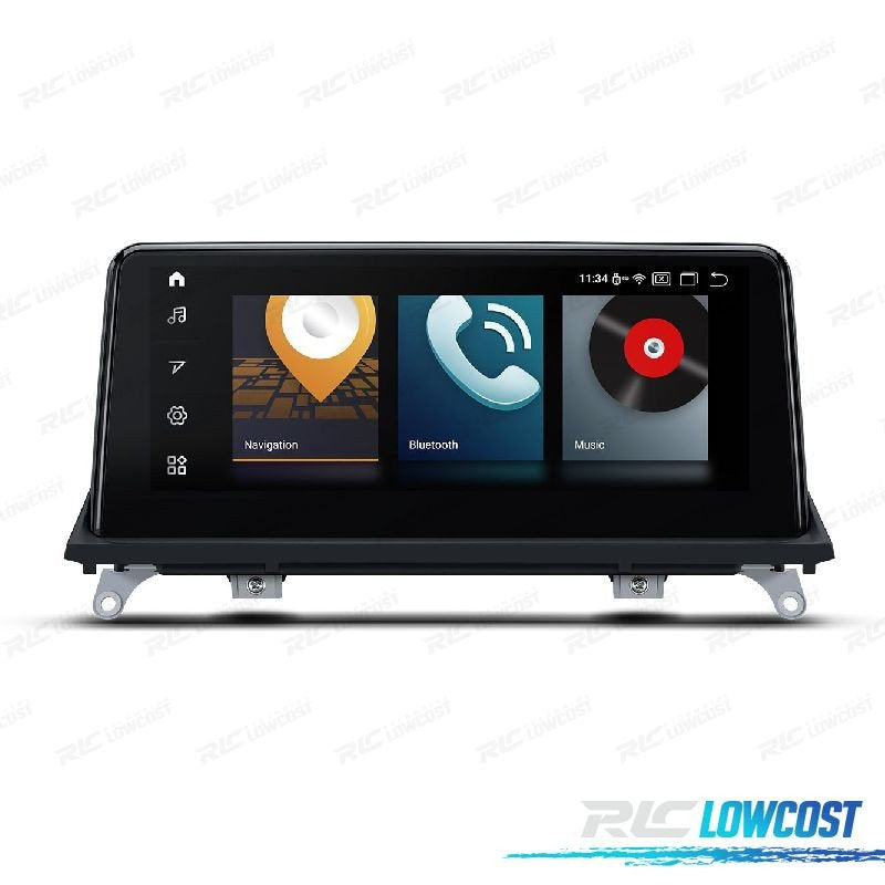 Radio GPS Android 12 BMW X5 E70 07-10 X6 E71 07-10 CON Sistema CCC