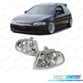 Intermitentes Frontales Honda Civic 91-95 Fondo Cromado