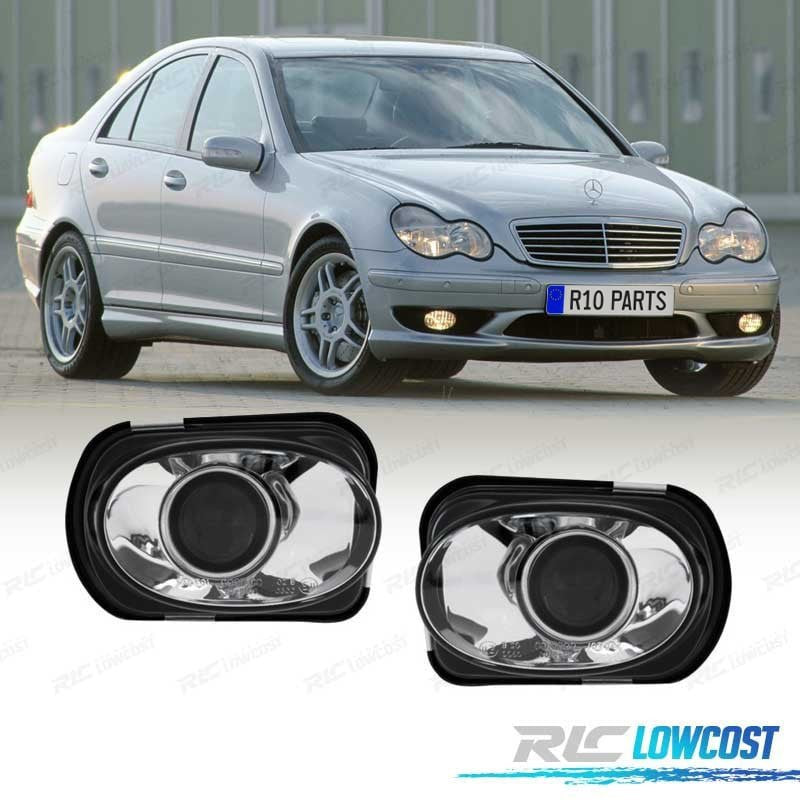 Faros Antiniebla Mercedes Clase C W203 00-07 LOOK AMG | TDH Performance