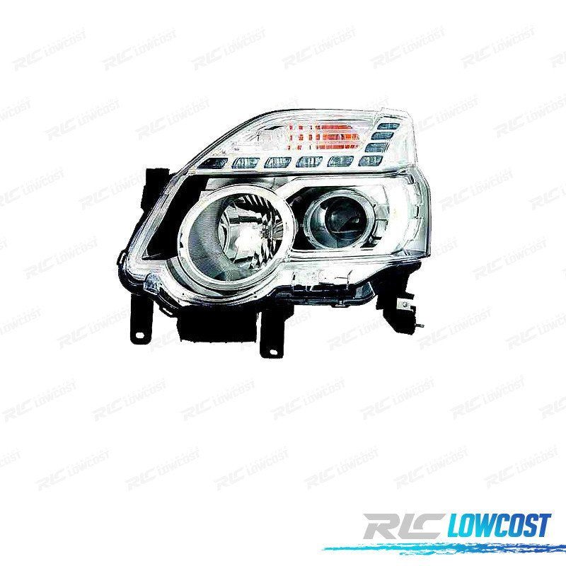 FARO IZQ PARA Nissan X-trail 11-13 GRIS Oscuro