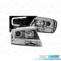 Faros TUBE Light JEEP Grand Cherokee 99-05 Cromados